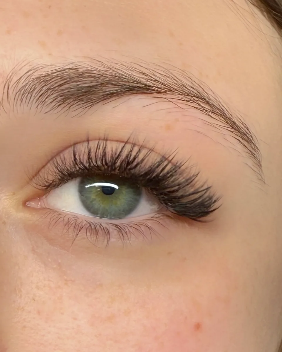 Wispy lash extensions — our work